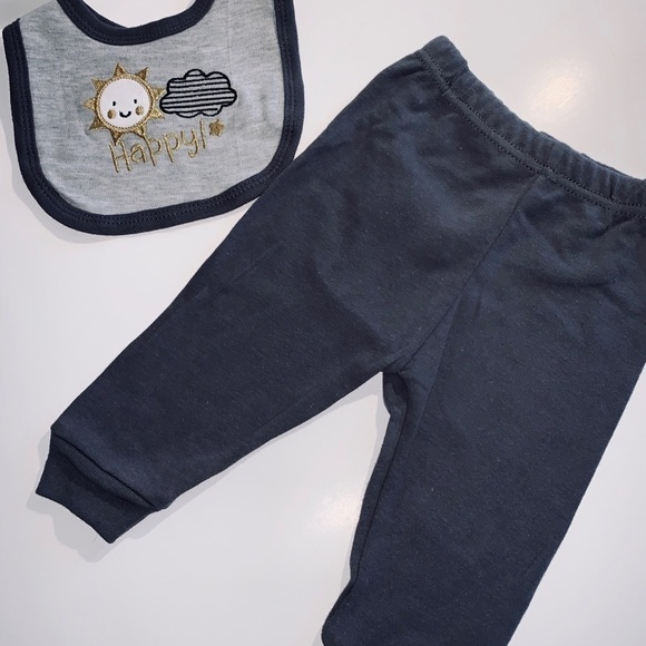 3 PIECE SET BABY BOY 3-6/6-9MONTHS DUCK D - Picture 3 of 6